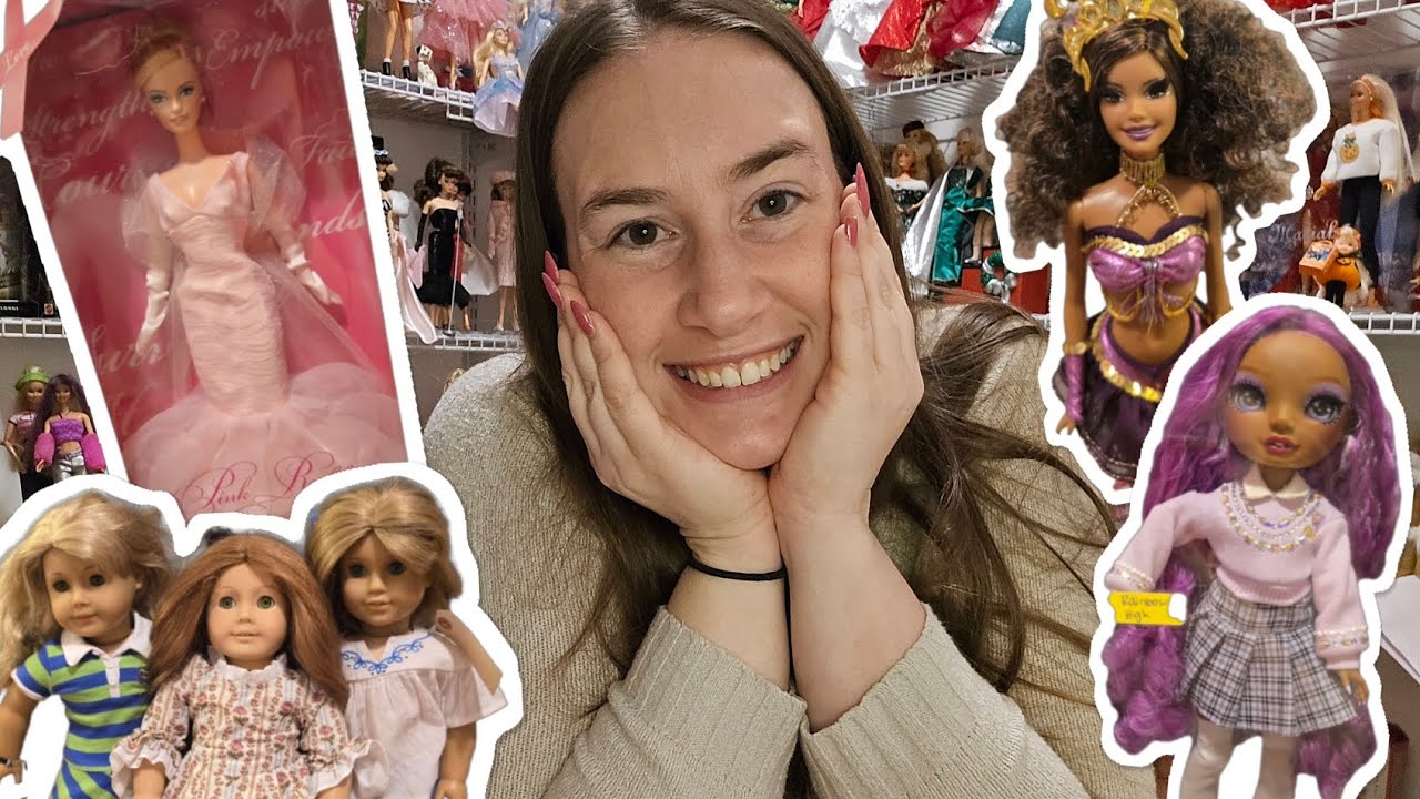 Thrifting across 3 different states! Thrift and haul video of American girl, barbie, and more!