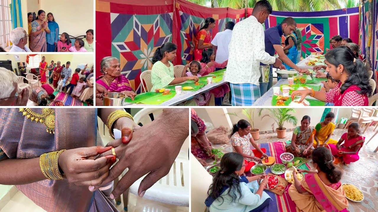💕Poo Vaikura Function | Flower Ceremony | பூ வைக்கும் Function | Function Vlog💞