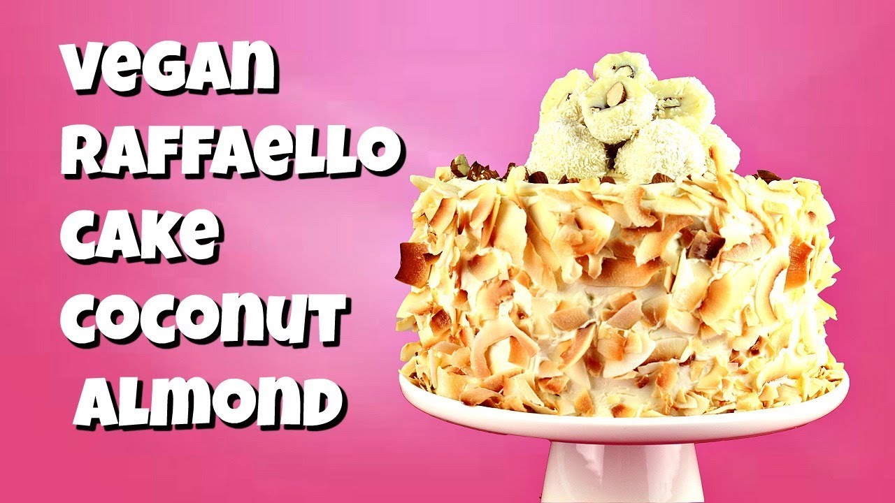 Vegan Raffaello Cake || Gretchen's Bakery