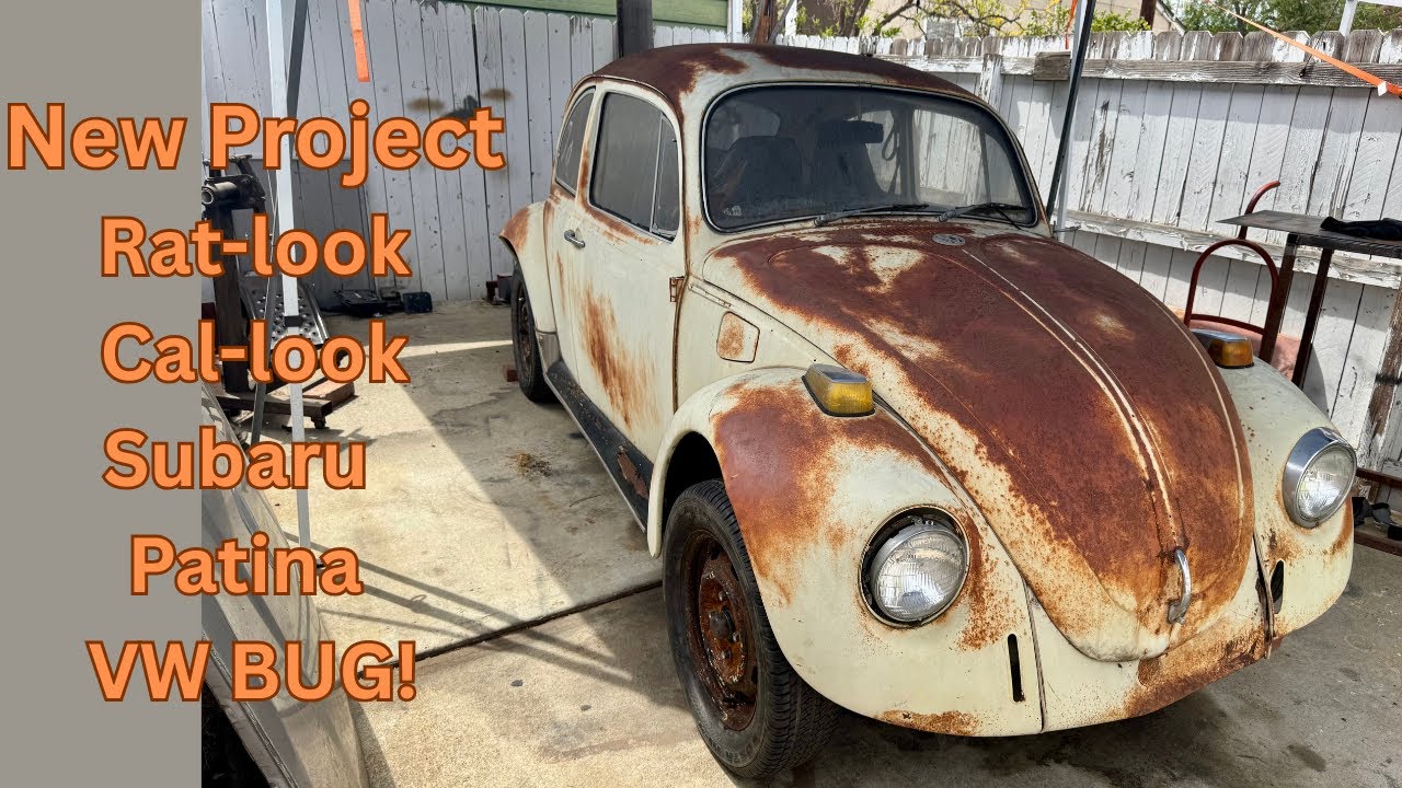 Ep1 Subaru Beetle Swap. Bringing it home, inspecting it and finding tons of rust!