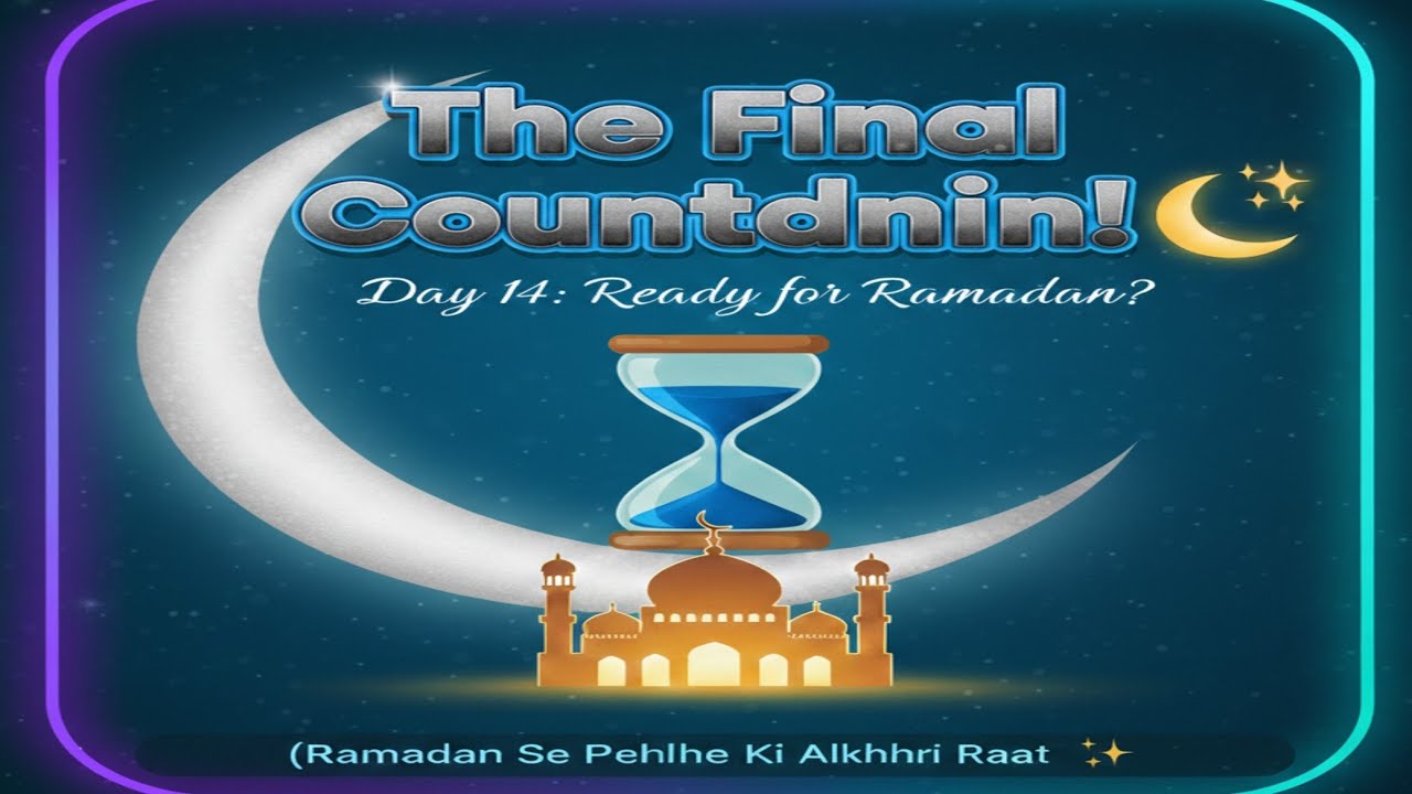 Are You Ready for the First Fast? 🌙 | Ramadan Series Day 14