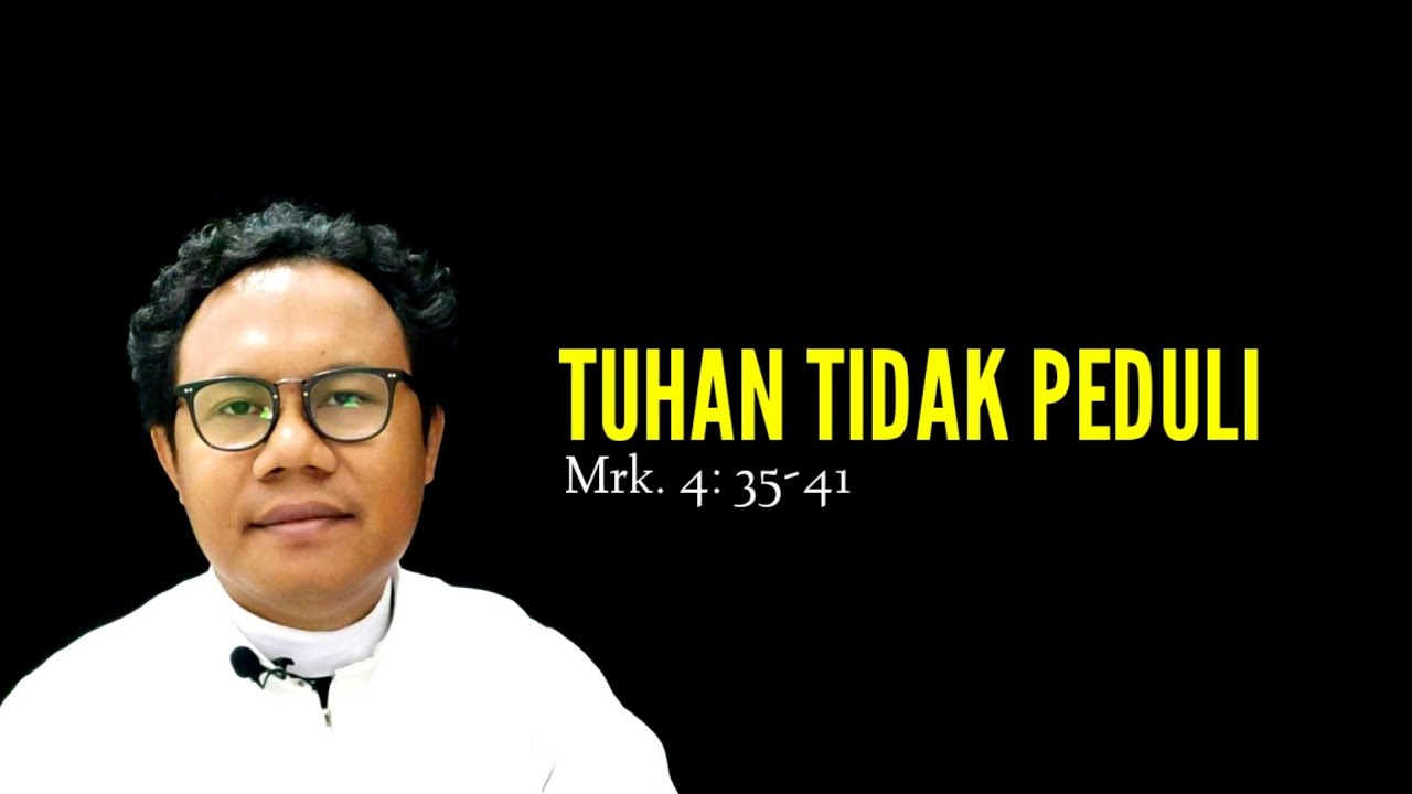 TUHAN TIDAK PEDULI ... Rm. Aba MSC