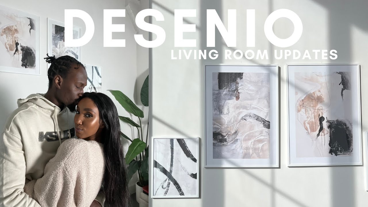 LOFT LIVING ROOM UPDATES  | DIY GALLERY WALL | DESENIO|