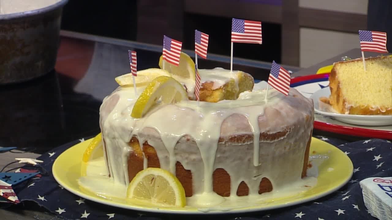 Two-time award winning Lemon Pound Cake with Lemon Icing