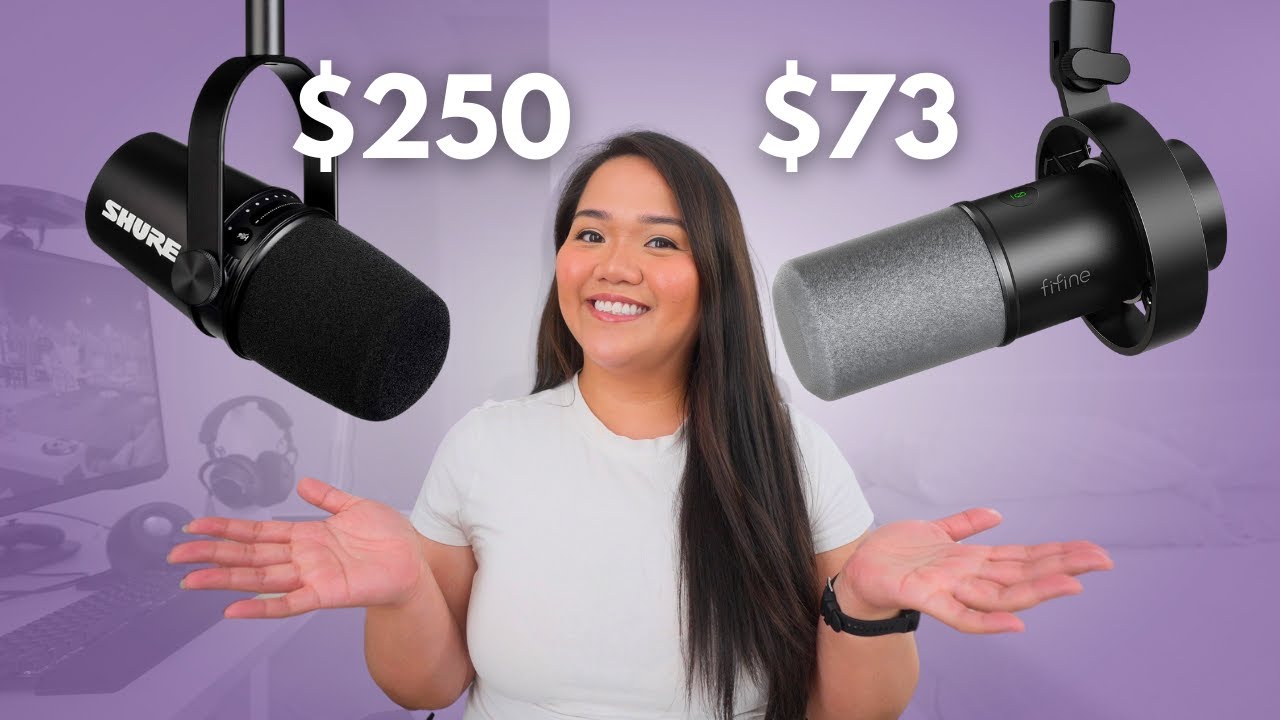 Shure MV7 против Fifine K688: почему вам НЕ нужно дорогое аудиооборудование