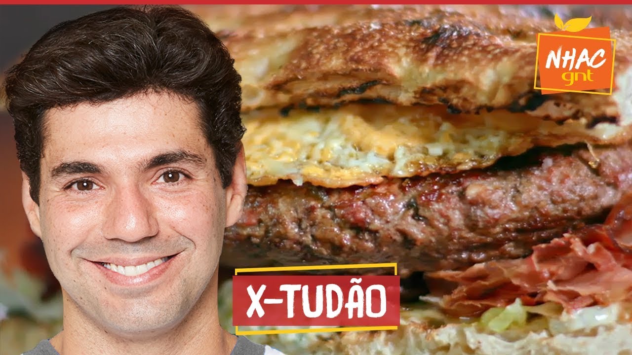 X-TUDO artesanal tamanho família | Felipe Bronze | Perto do Fogo