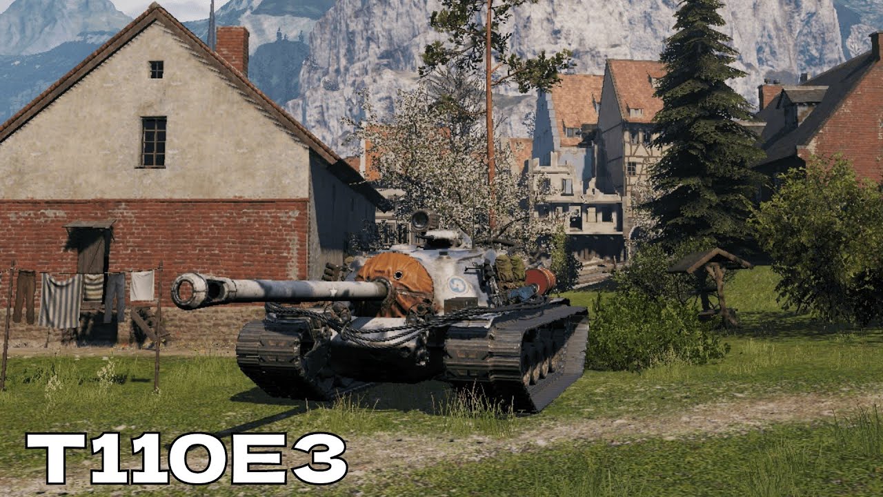 T110E3 WoT — 3 Kills, 10,8K Damage