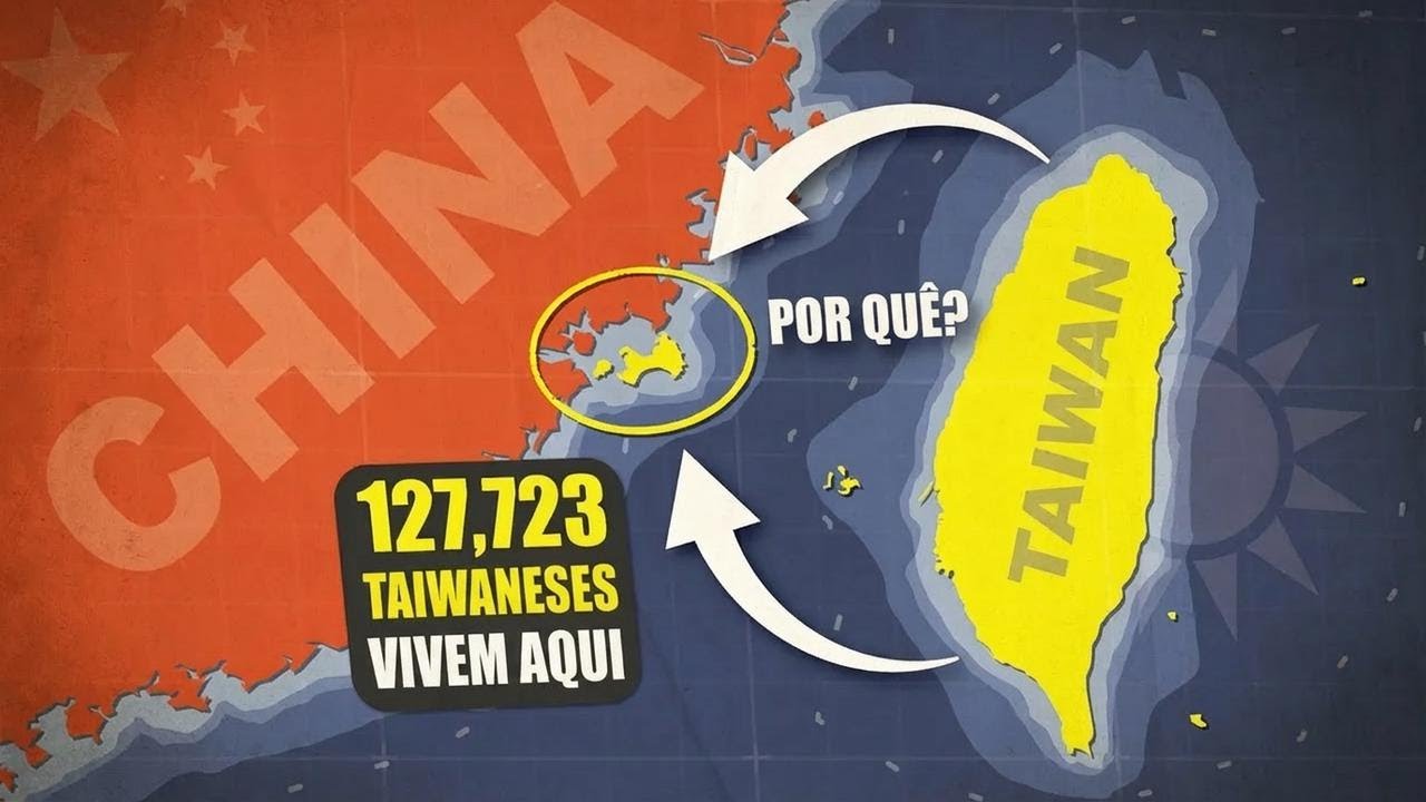 Por que Taiwan ainda controla ilhas tão perto da costa da China?