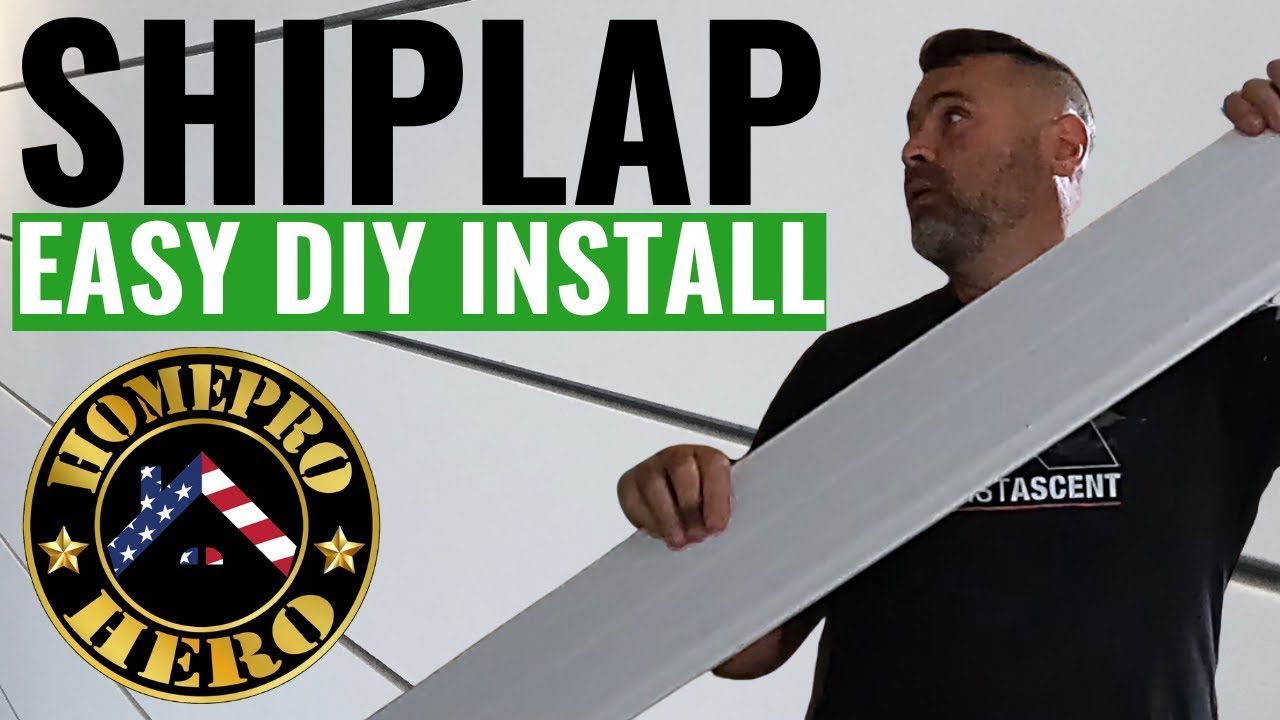 DIY Shiplap Ceiling: How to Install a Rustic, Farmhouse-Style Ceiling