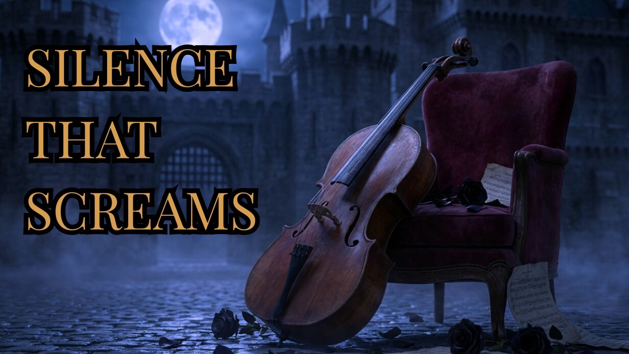 Midnight Cello Under a Full Moon 🎻 Beautifully Sad Dark Academia