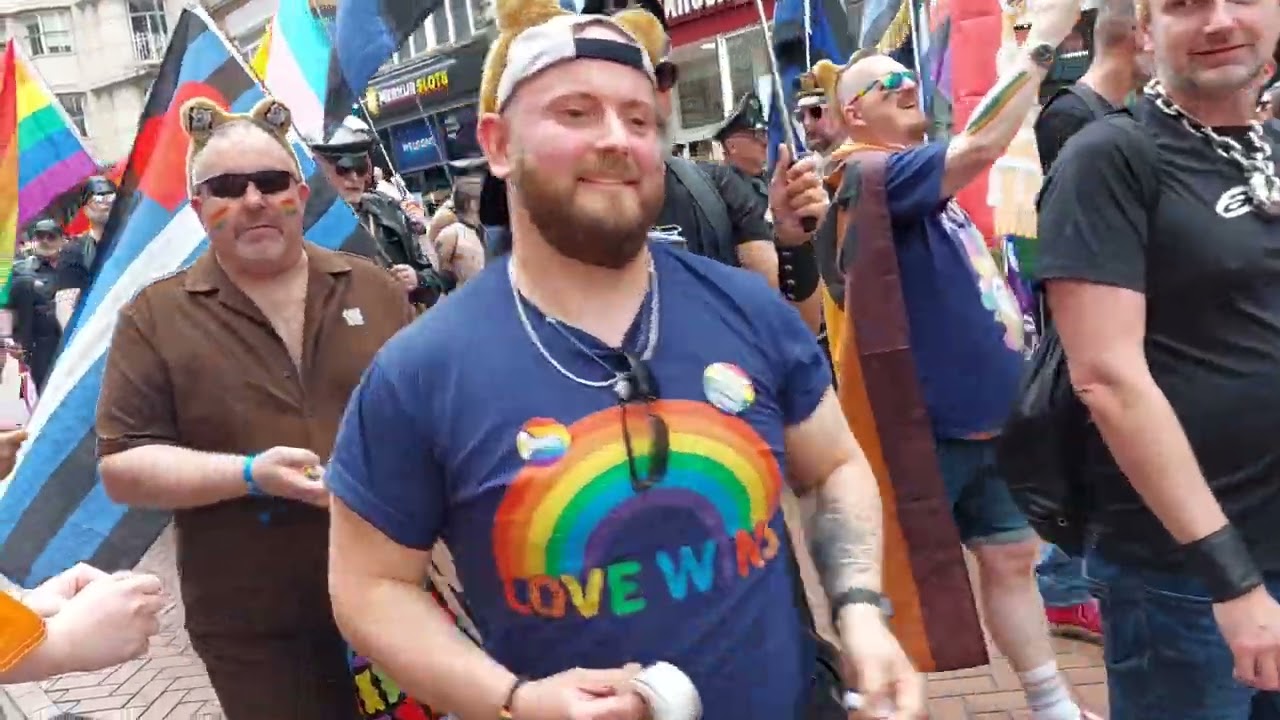 highlights from Birmingham pride parade. 2024