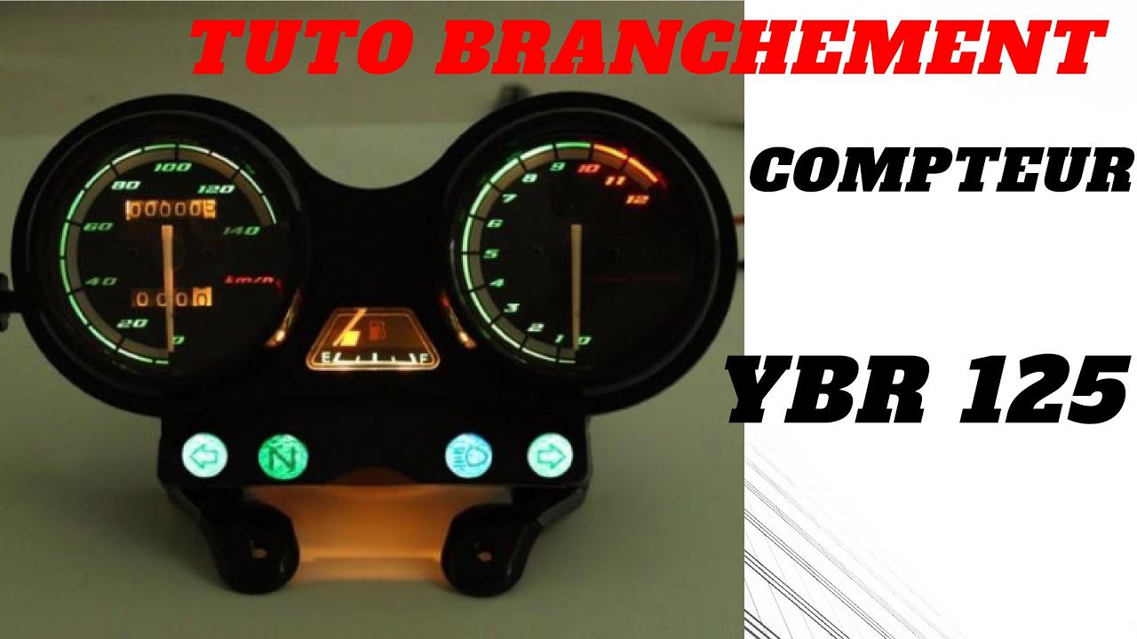 ✋️TUTO : JE MONTE UN COMPTEUR A AIGUILLES YBR 125