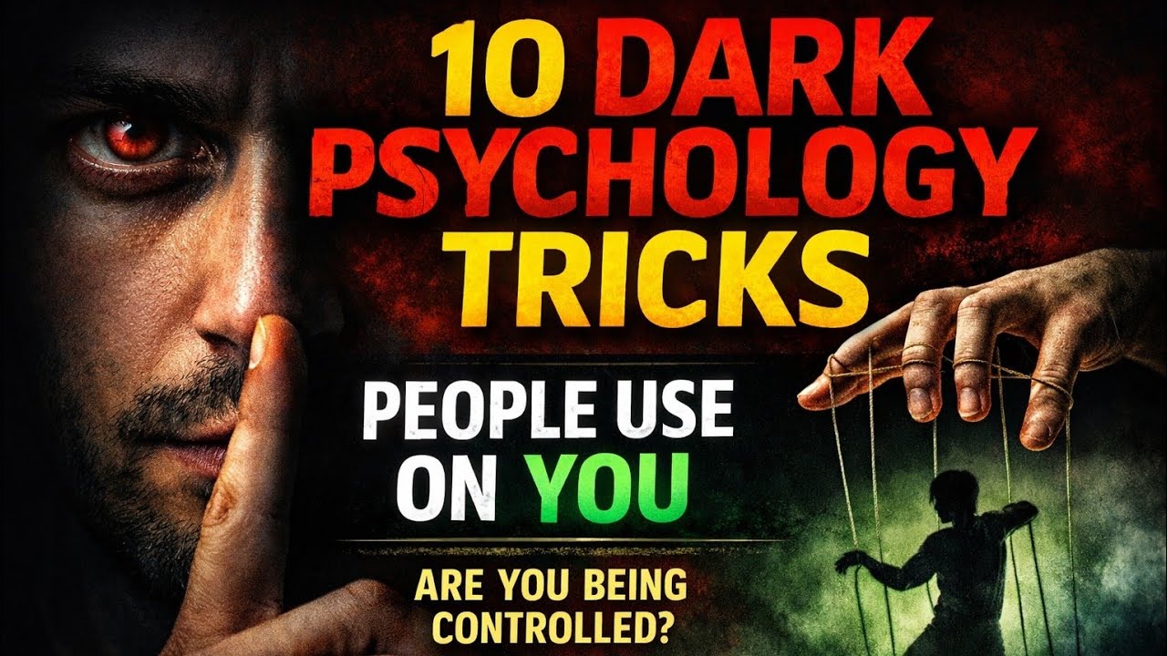 10 Dark Psychology Tricks People Use Without Realizing (They Work on You Too)