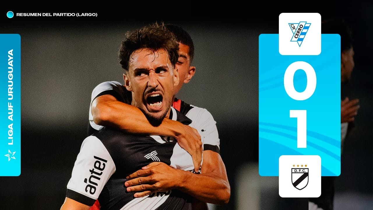 Cerro 0-1 Danubio | HL Largo | Liga AUF Uruguaya 2026 | Torneo Apertura | #AUFTV