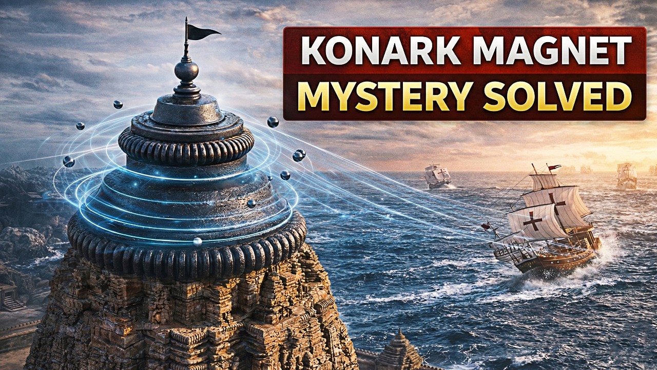 Konark Sun Temple Magnet Story Exposed!