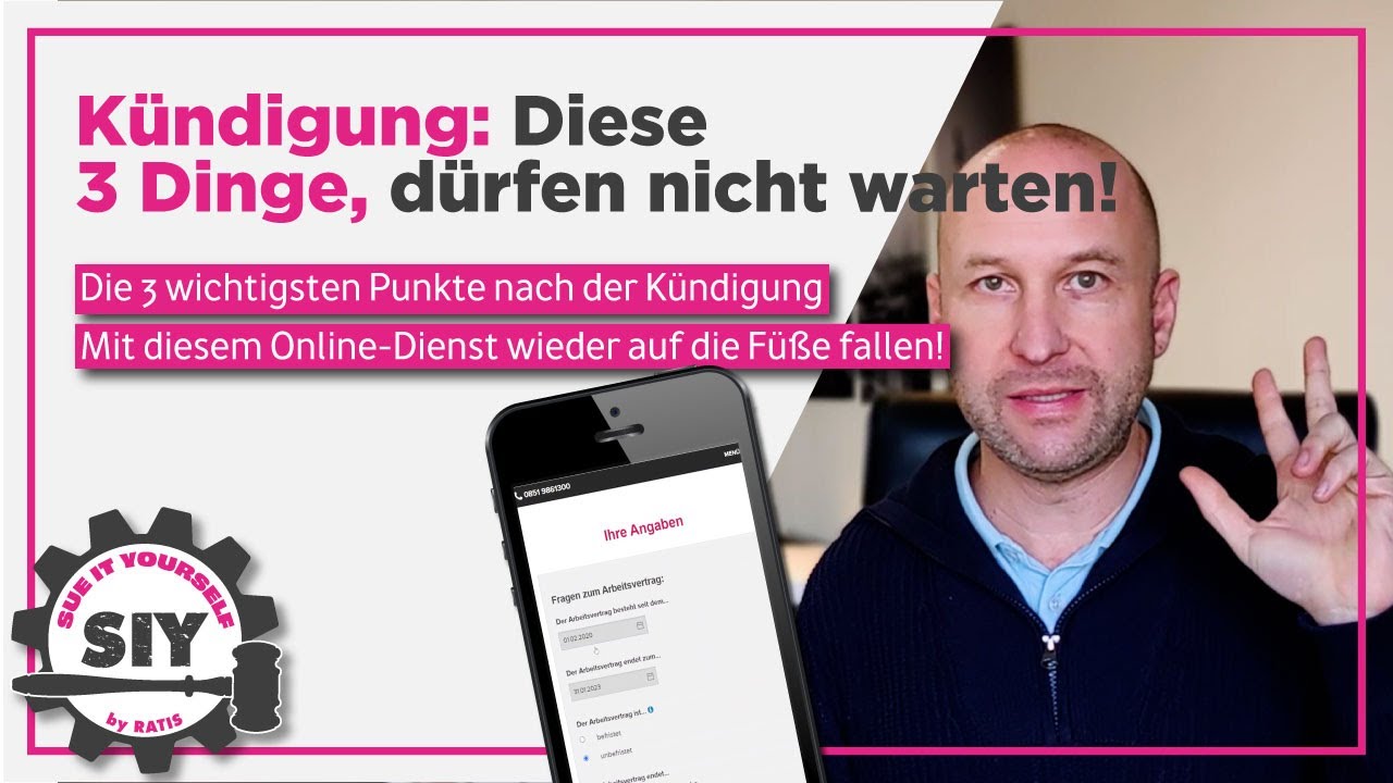 Frisch gekündigt | Arbeitslos bzw. arbeitssuchend melden in nur wenigen Minuten!