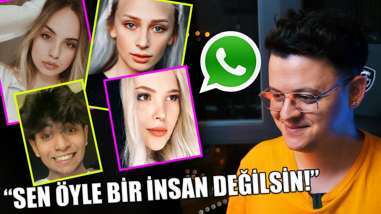 TİKTOKERLARIN WHATSAPP PROFİLLERİNİ İNCELEDİM! 😂 (TEPKİ)