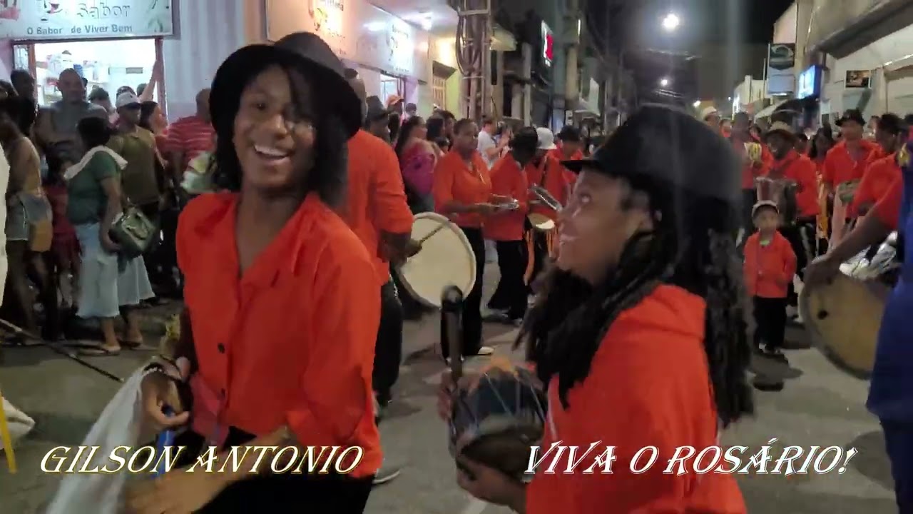140º Festa De Nsa Sra Do Rosário Carmo do Cajuru MG, Procissão Chegando A Igreja Nsa Sra Do Rosário!