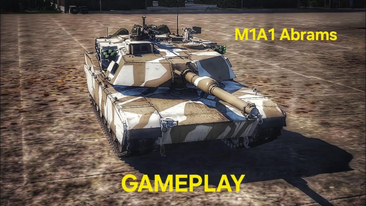 War Thunder mobile: M1A1 Abrams Gameplay