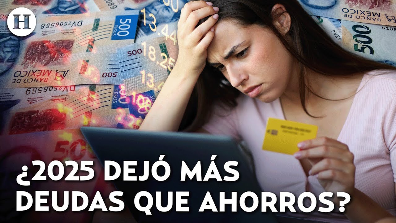 ¡Endeudados y sin ahorros! Así pega la cuesta de enero a mexicanos tras malas finanzas en 2025