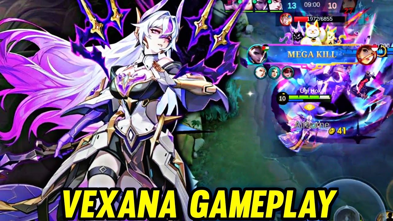 Mobile Legends (Vexana) Lawan gusion pun masih oke