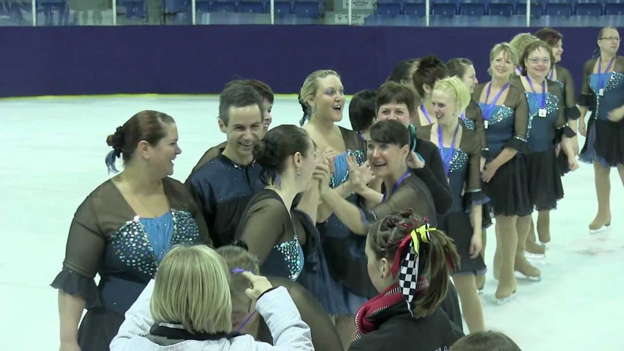 Cassiopée  adulte 3 - Compétition de patinage synchronisé de Trois-Rivières - 10 mars 2012