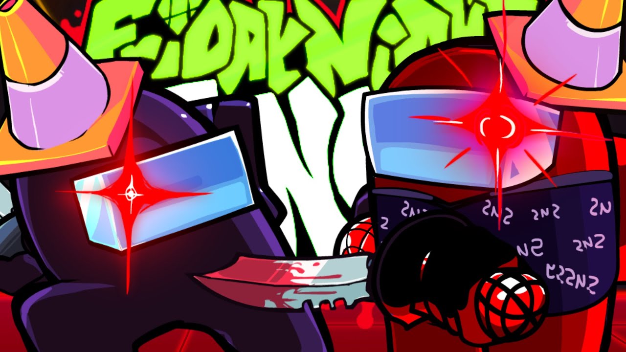 FNF: FRIDAY NIGHT FUNKIN VS ULTIMATE DEFEAT V2 TRAP REMIXED [FNFMODS/HARD] #amongus #impostor