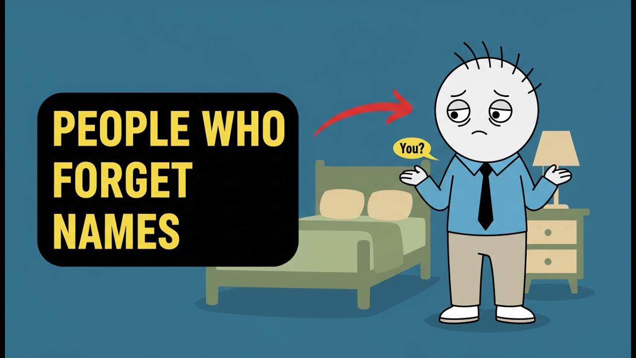 Psychology Of People Who Instantly Forget Names (It’s Not What You Think)
