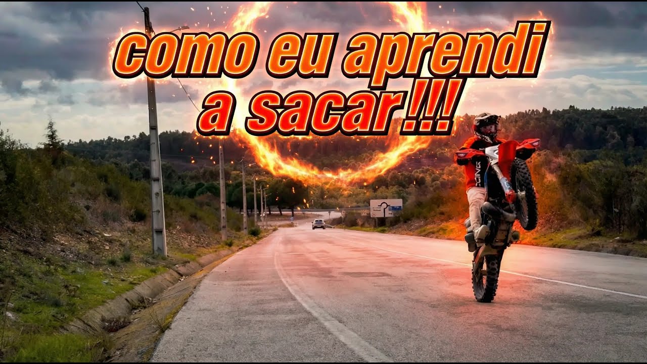 Como eu aprendi a sacar cavalos de mota!!!