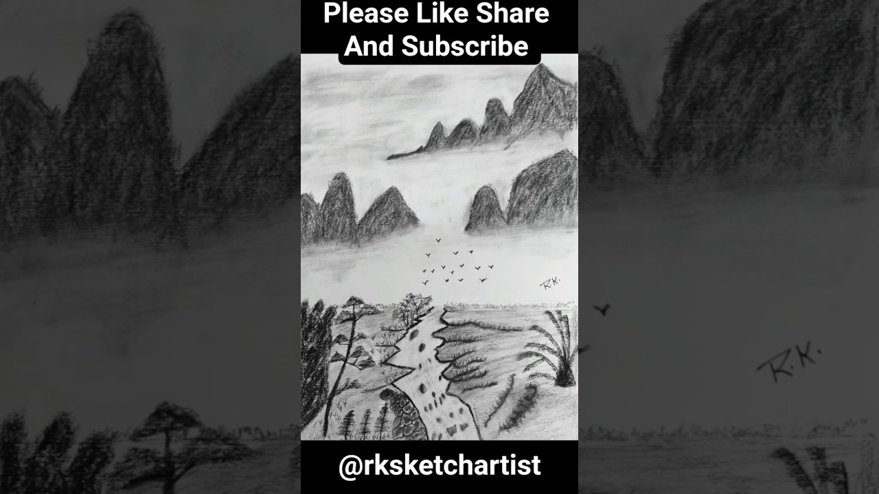 How to make easy pencil sketch | How to make drawing #shorts #short #viral #reels #drawing #art