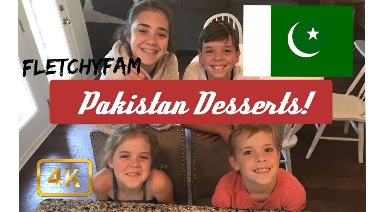 KIDS TRY PAKISTANI DESSERTS | American Kids Try popular Pakistani Desserts