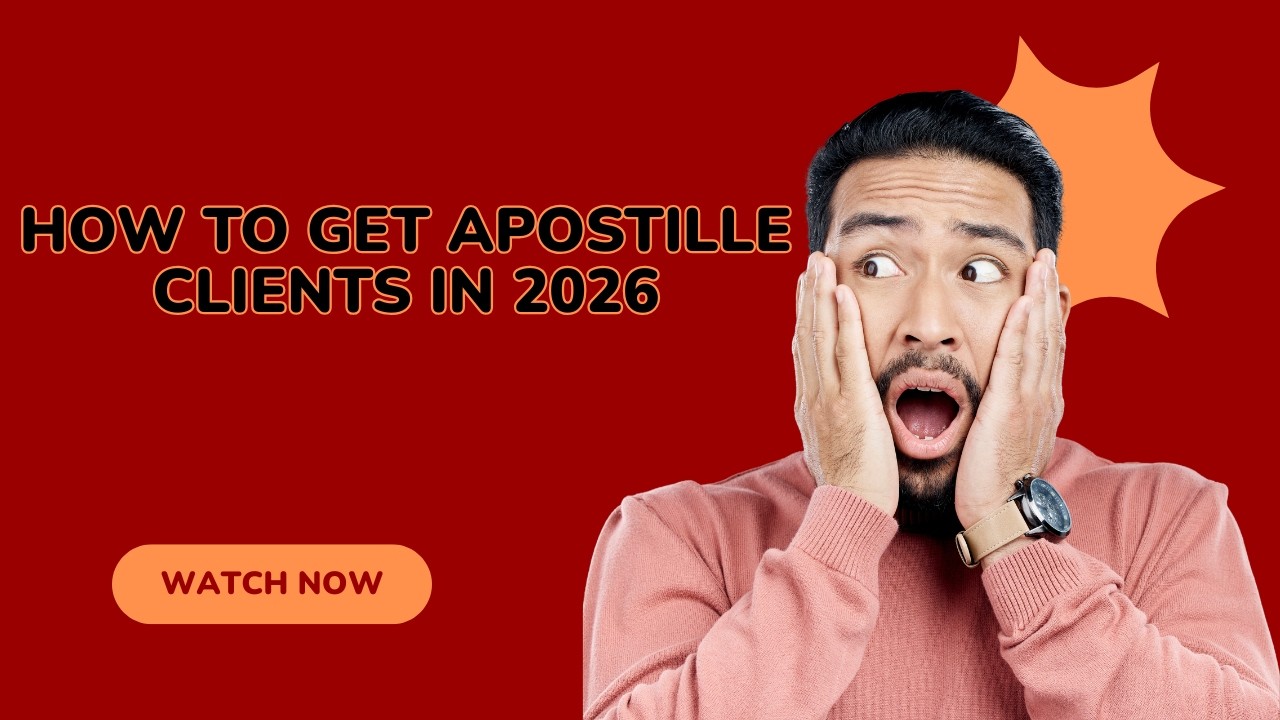 How to get apostille clients in 2026