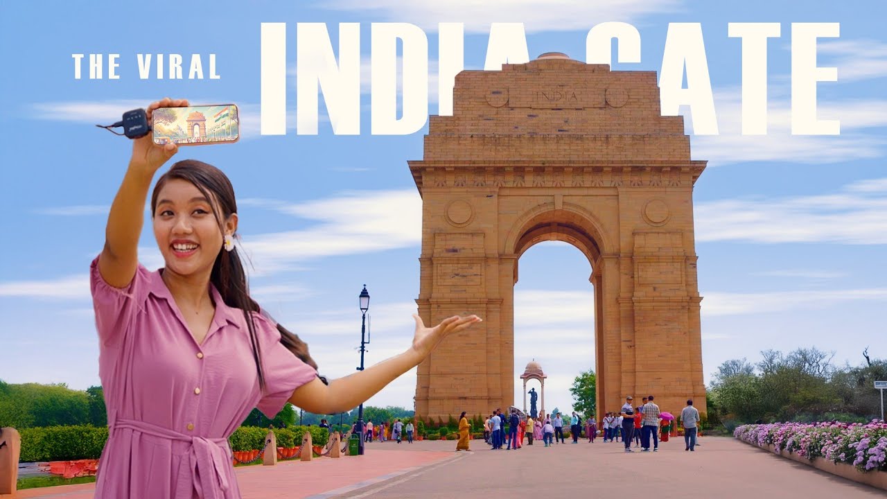 The Viral India Gate 😱- Funny Vlog at India Gate Delhi 😂