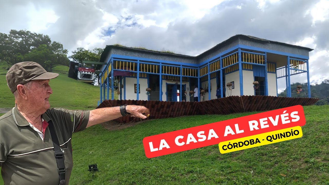 ¡No vas a creer lo que encontramos en esta casa! 🤪Casa al REVES Quindio 🤪 Q´inti Youtuber a los 80
