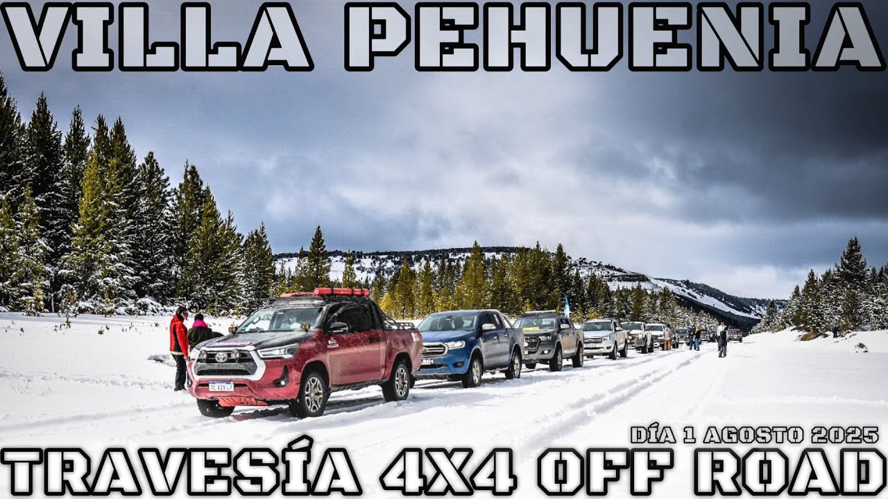 Travesía 4x4 En Nieve Villa Pehuenia ☃️ Día 1 Primeros Pasos #ExperienciaGT4x4