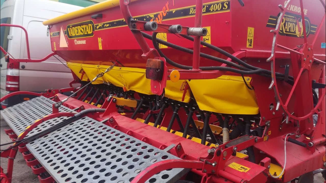 Огляд сівалки Vaderstad Rapid 400S(2003 рік)