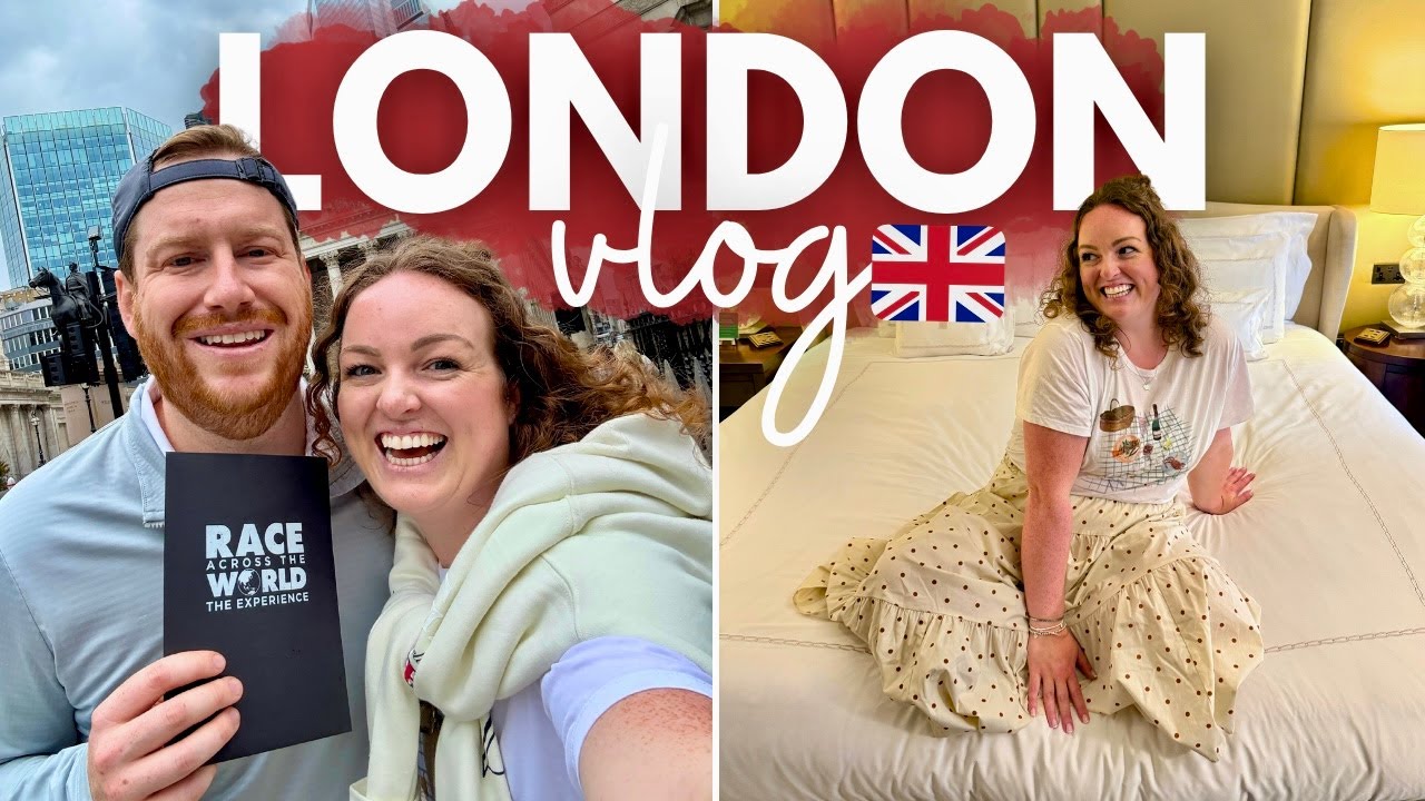 LONDON VLOG! 🇬🇧 exploring the city & scavenger hunt race 🗺️ Corinthia Hotel Tour & Spa Weekend 🧖‍♀️