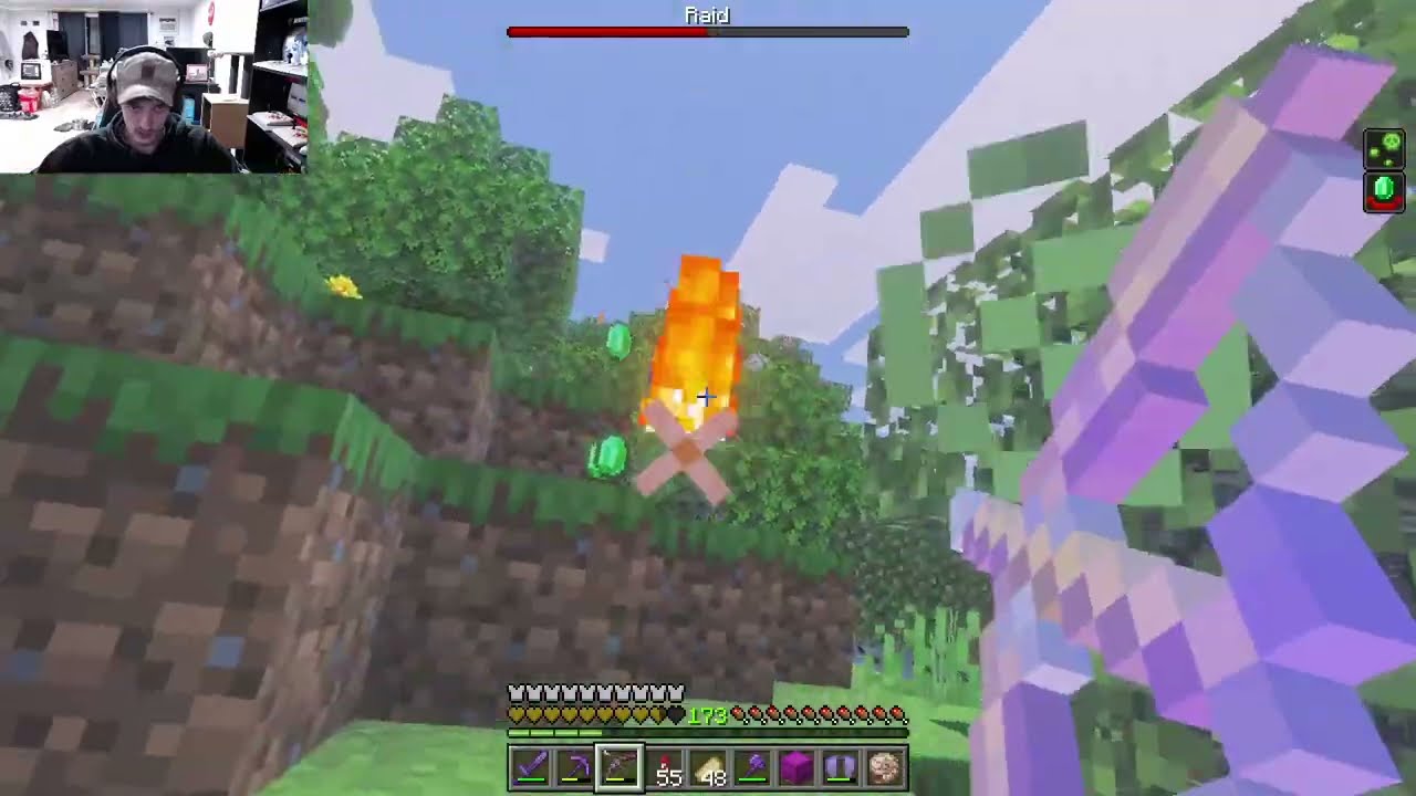 Fighting 4 Withers Simultaneously Solo... On Bedrock