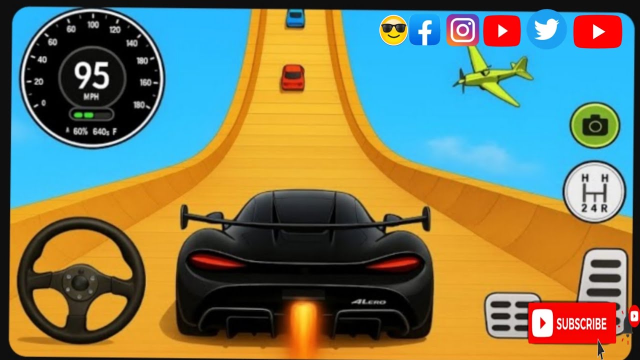 Car Stunt Master 3D/ GT car Stunt Racing 🏎️ Android mobile gameplay