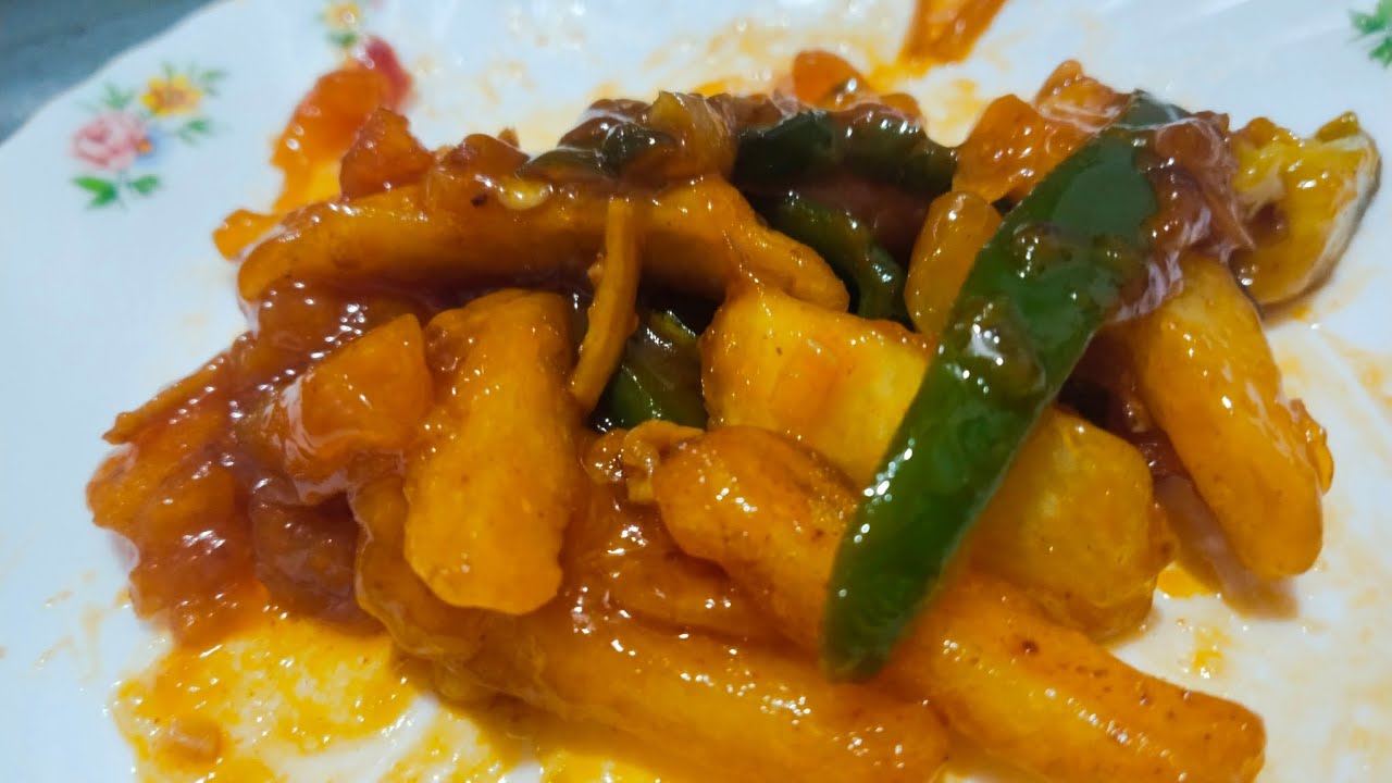 Chatpate swaad wala IndoChinese Dish Haney Chilli Potato Recipe @emashaazkirasoi #deliciousfood #