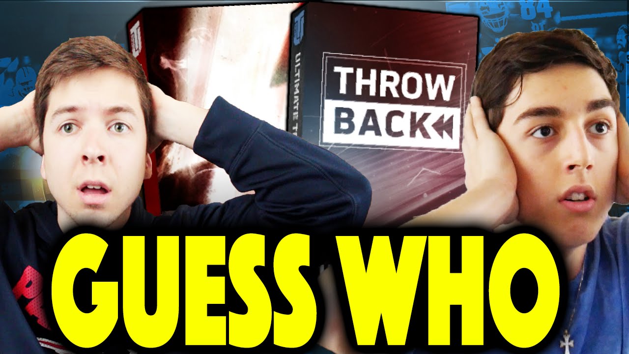 THROWBACK GUESS WHO W/ LOSTNUNBOUND! MADDEN 16 Ultimate Team