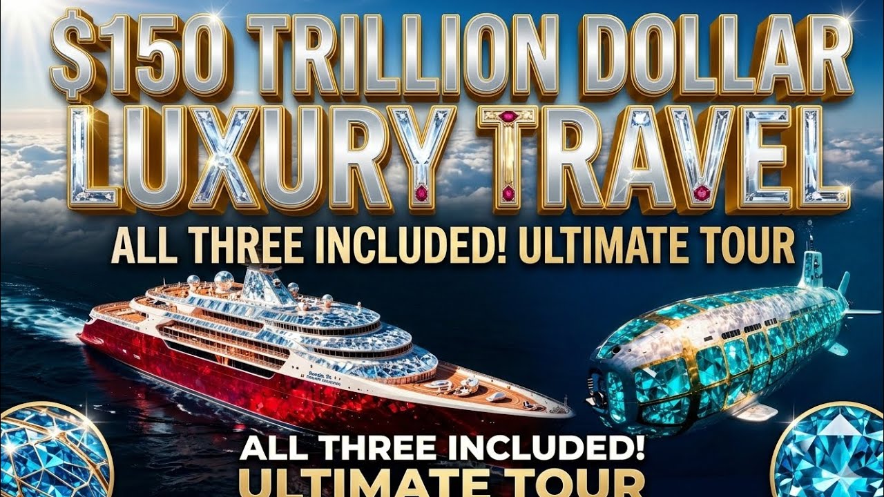 Inside the $150 Trillion Diamond Fleet (Mega Yacht, Sub & Plane)