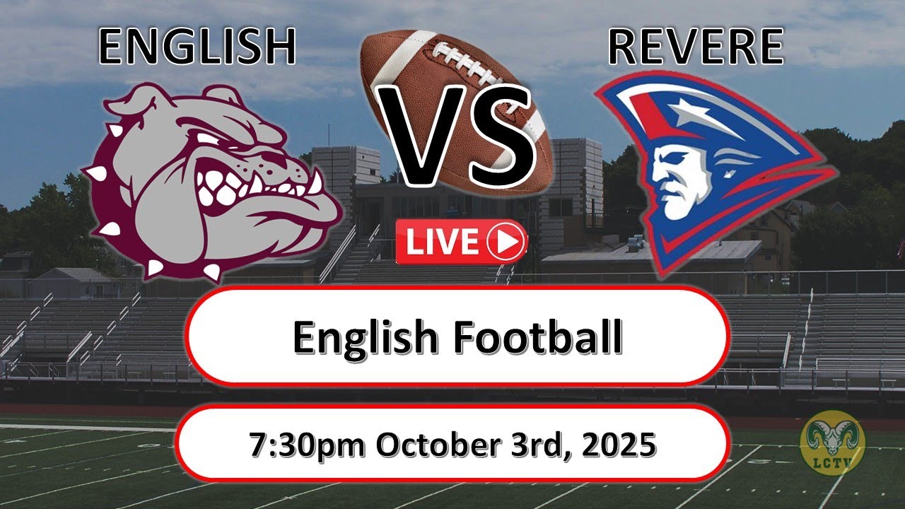 Lynn English High School VS Revere High School l MIAA Football