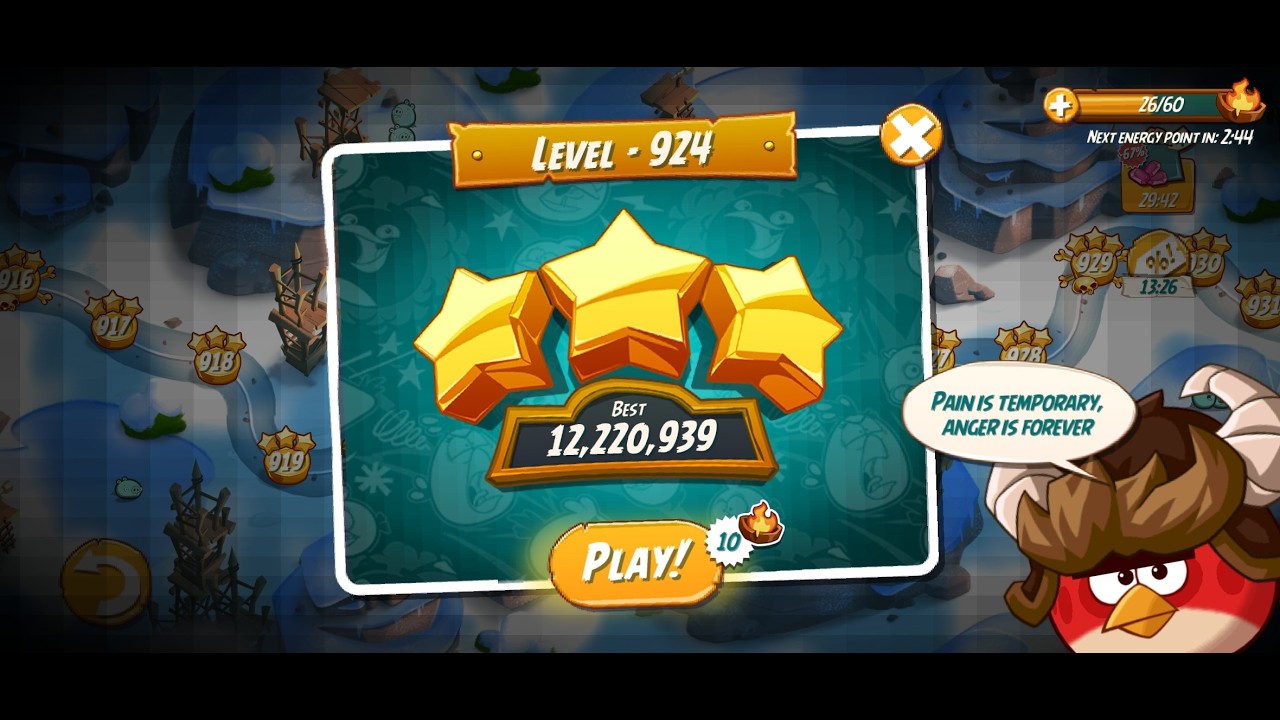 Angry Birds 2 | Rescuer | Level 924 | Hitting Fun | Angry Bird 2 Show