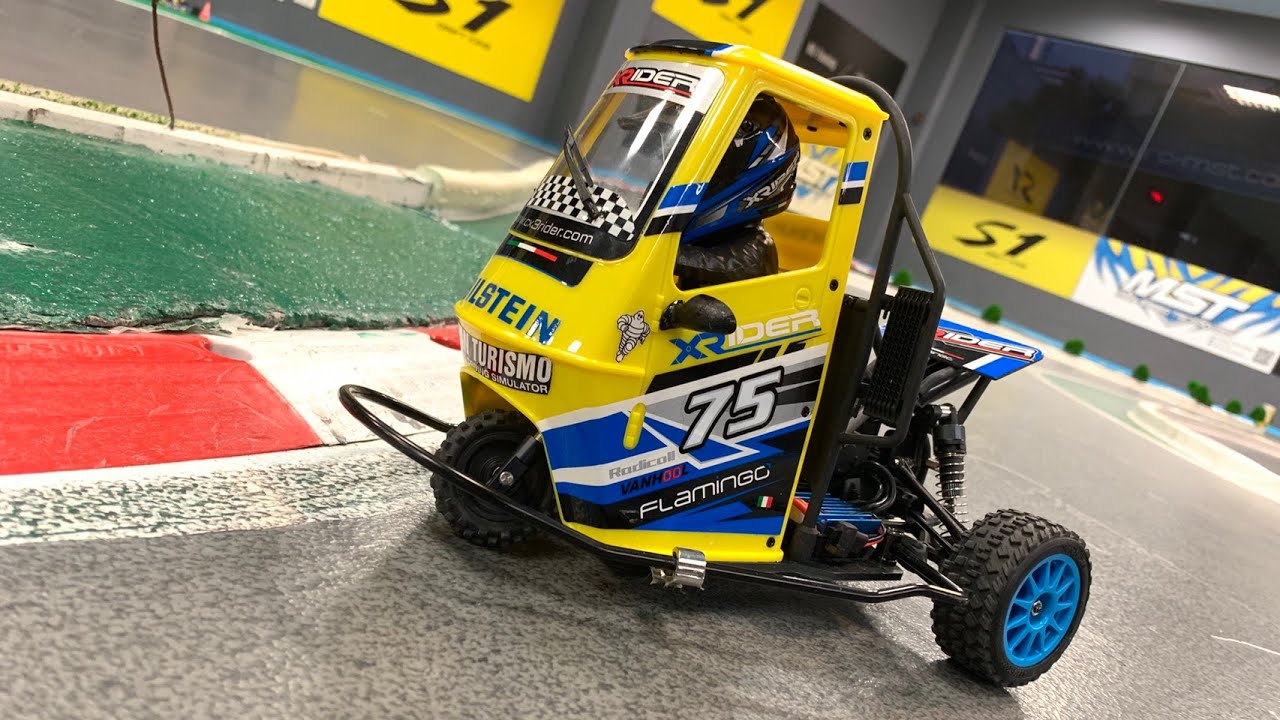 RC Bike X-RIDER 1/8 Flamingo Tricycle 火鳥嘟嘟  三輪車 RC 3 Wheeler  APE Racing