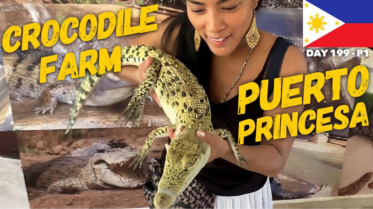 Puerto Princesa City - Crocodile Farm & Butterfly Garden | Palawan | Philippines - Day 199, Part 1