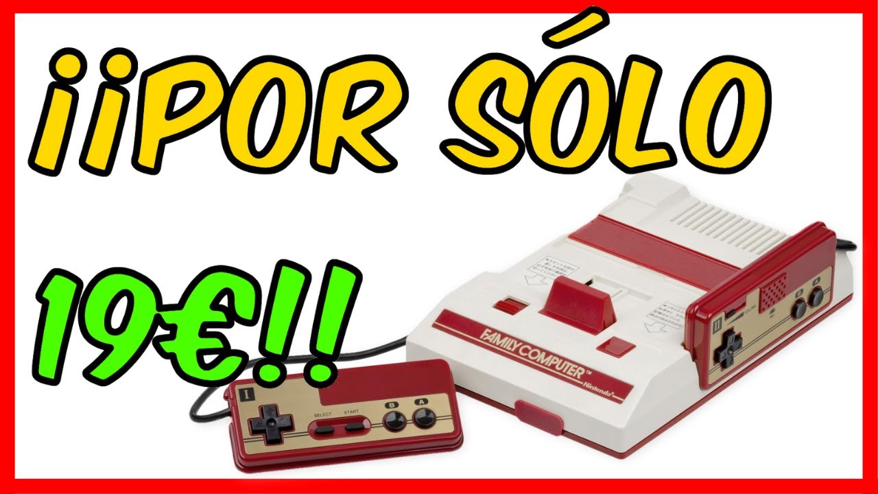 ¡¡CLON chino de FAMICOM por sólo 19€!!