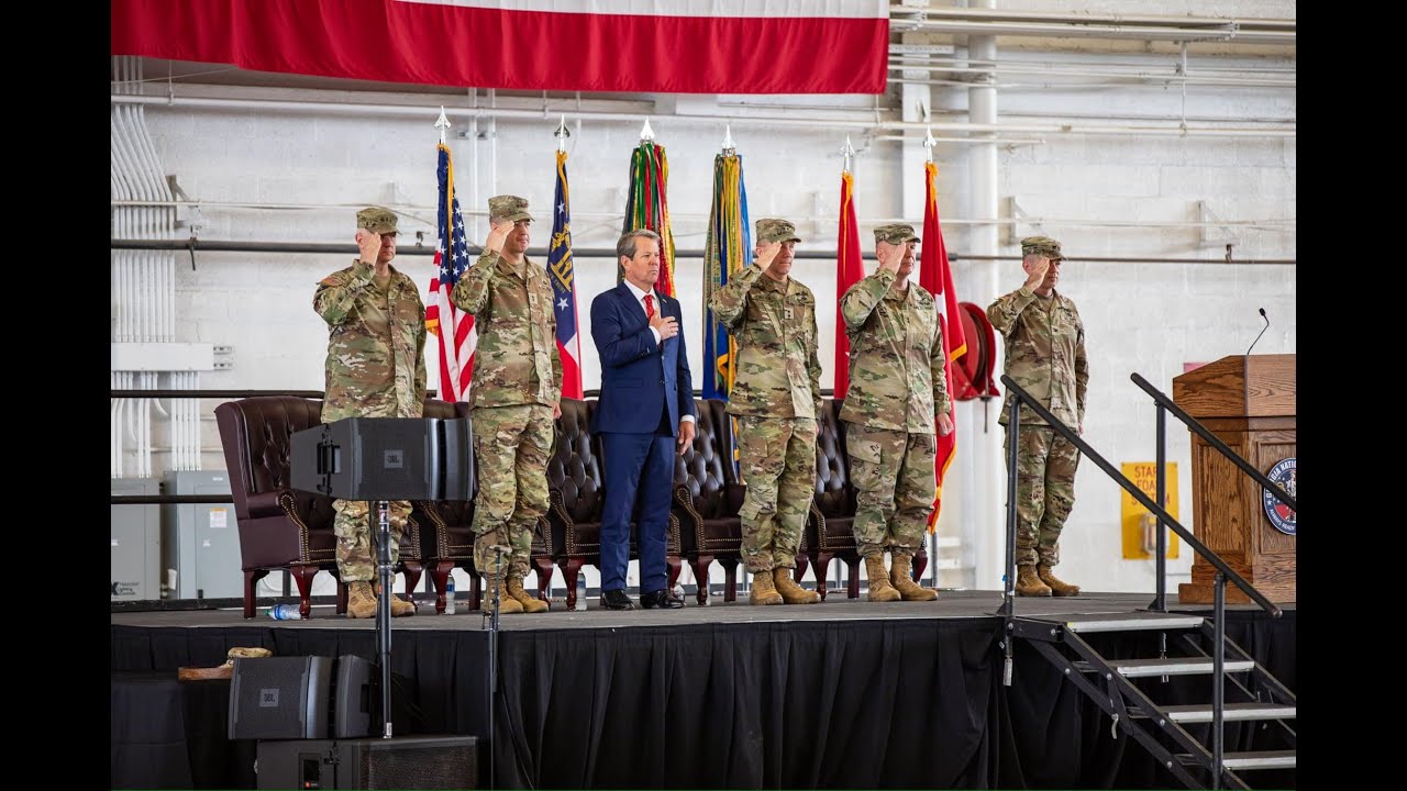 Georgia Department of Defense Adjutant General Change of Command