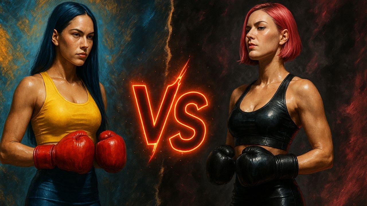 Into the Game 🎮 Cinematic Women Gaming Boxing Fight 🥊