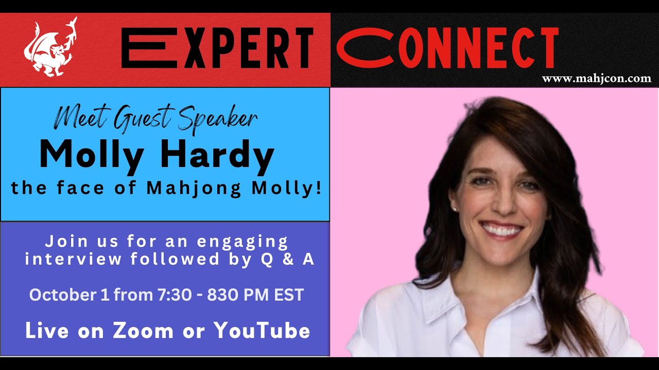 Expert Connect-Guest Molly Hardy | Conversations with Mah Jongg Community Experts and Entrepreneurs